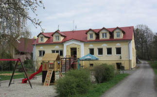 Restaurace U školy outside