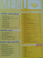 Pizzeria Pod Hradem menu