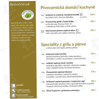 Café Záložna menu