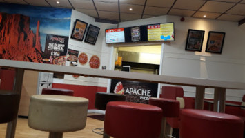 Apache Pizza Letterkenny inside