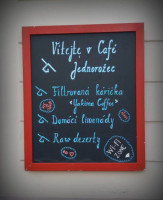 Café Jednorožec menu