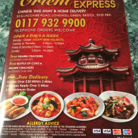 Orient Express food
