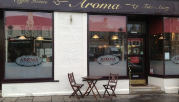 Aroma Coffee House inside