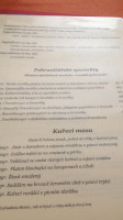 Design Besídka menu