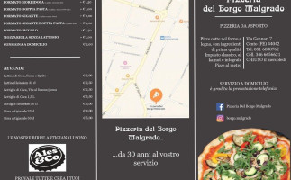 Pizzeria Del Borgo Malgrado food