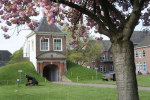 Foundation Fort Isabella Barracks outside