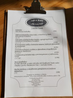 Café&bistro Na Kus řeči menu