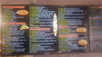 Fagersta Pizzeria Gatukök menu