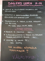 Möljen Café Grill menu