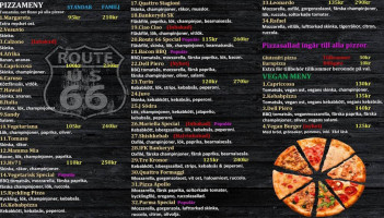 Route Us 66 Grill Pizza menu
