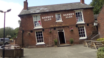 The Crooked House outside