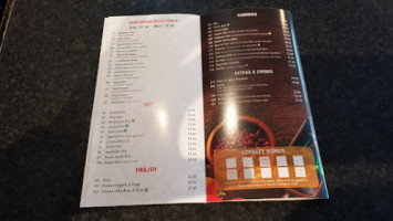 Chillis menu