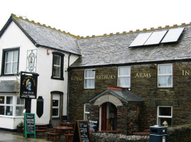 King Arthur's Arms Inn outside