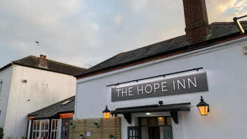 The Hope Inn food
