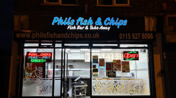 Phil's Fish Chips food
