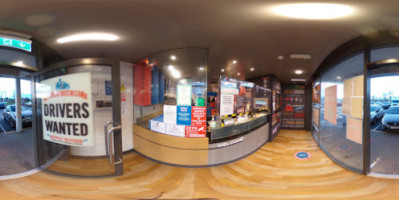 Domino's inside