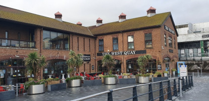 The West Quay outside