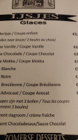 Cafe Op T Hoeksken menu