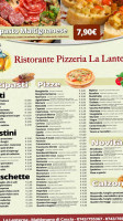 La Lanterna Pizzeria menu