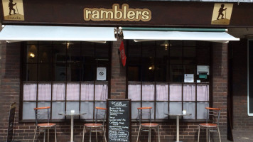 Ramblers Coffee Shop inside