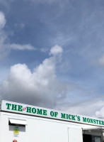 Mick's Monster Burgers food