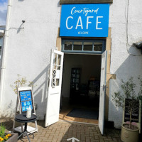 The Courtyard Cafe outside