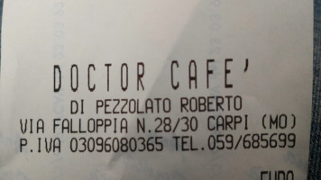 Doctor Cafe food