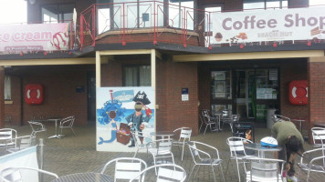 The Beach Hut Coffee Shop inside