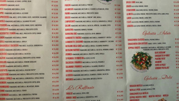 Fan Ti Prendo E Ti Porto Via Pizzeria D'asporto menu