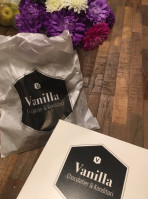 Vanilla Chocolatier Patisserie menu