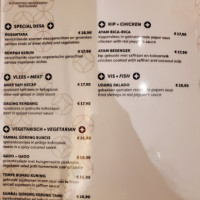 Dèsa menu