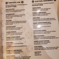 Dèsa menu