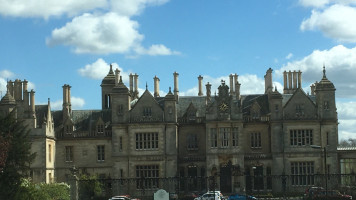Afternoon Tea At Stoke Rochford Hall outside