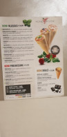 Kono Pizza menu