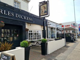 Charles Dickens Pub inside