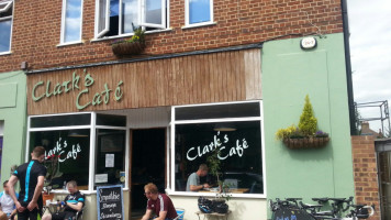 Clark's Cafe outside