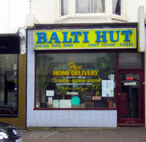 Balti Hut outside