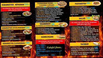 Mingus Pizzeria menu