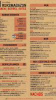 Rijksmagazijn menu