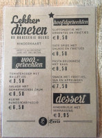 Brasserie Beers menu