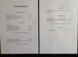 Cafe, Rest. De Lantaren Lemelerveld menu