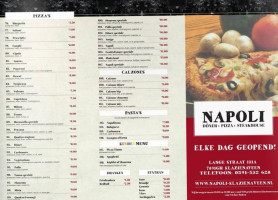 Napoli menu