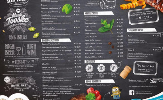 Eetcafe 'de Westlander' De Lier menu