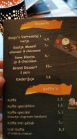 Eethuis Grill De Polder menu