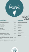 Proeverij De Stadstuin Doesburg menu