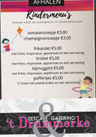 Eetcafe En Catering 't Drummerke Boxmeer menu