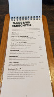 De Vermaekerij menu
