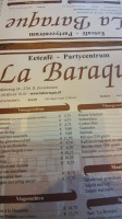 La Baraque food