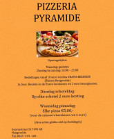 Pizzeria Pyramide Hengevelde food