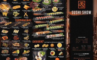 Sushi Show menu